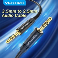 Vention 3.5 to 2.5 Aux Cable Jack 3.5 mm to Jack 2.5 mm Audio Cable Jack 3.5 for Headphone Aux Speaker Connector Cord 2.5 to 3.5