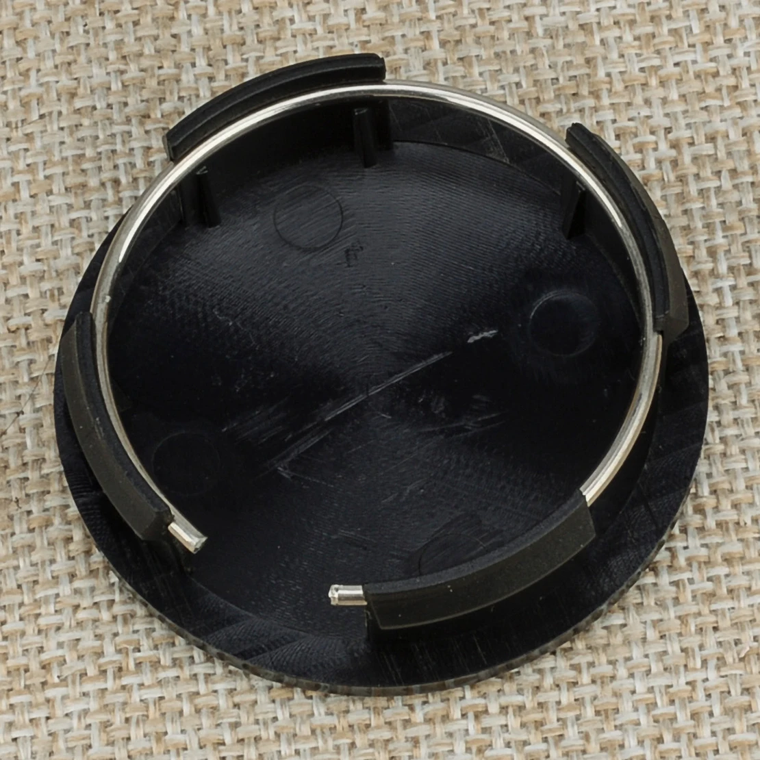 4 stücke 57mm Universal Auto Rad Center Hub Cap Abdeckung Schwarz ABS – Detail 9