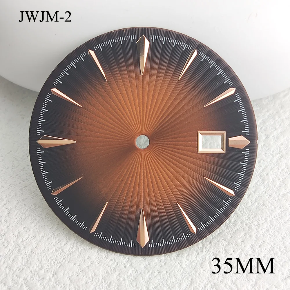 NH35 dial 35mm watch dial Replacement watch upgrade accessory fits NH35 automatic movements Customize logo
