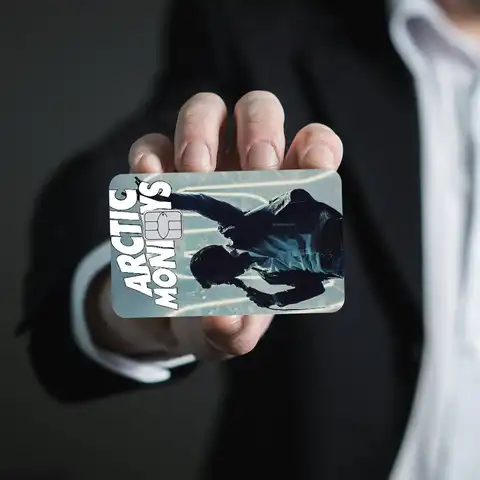 MRock Band A-Arctic M-Monkeys Mode Söt Tecknad Kattmålning Anime Spel Unikt Filmklistermärke Skal Skinn För Kreditkort Utan Chip 10 best sales Arctic Monkeys-klistermärken - №3