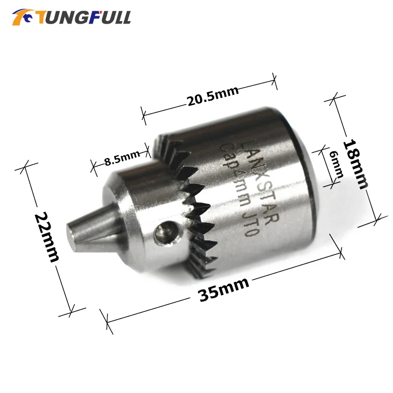 Dutoofree Mini uchwyt wiertarski 0.3-4mm JTO zestawy DIY precyzyjne uchwyty Mini wiertarka elektryczna szlifowanie Folder Fit średnica 5mm wał