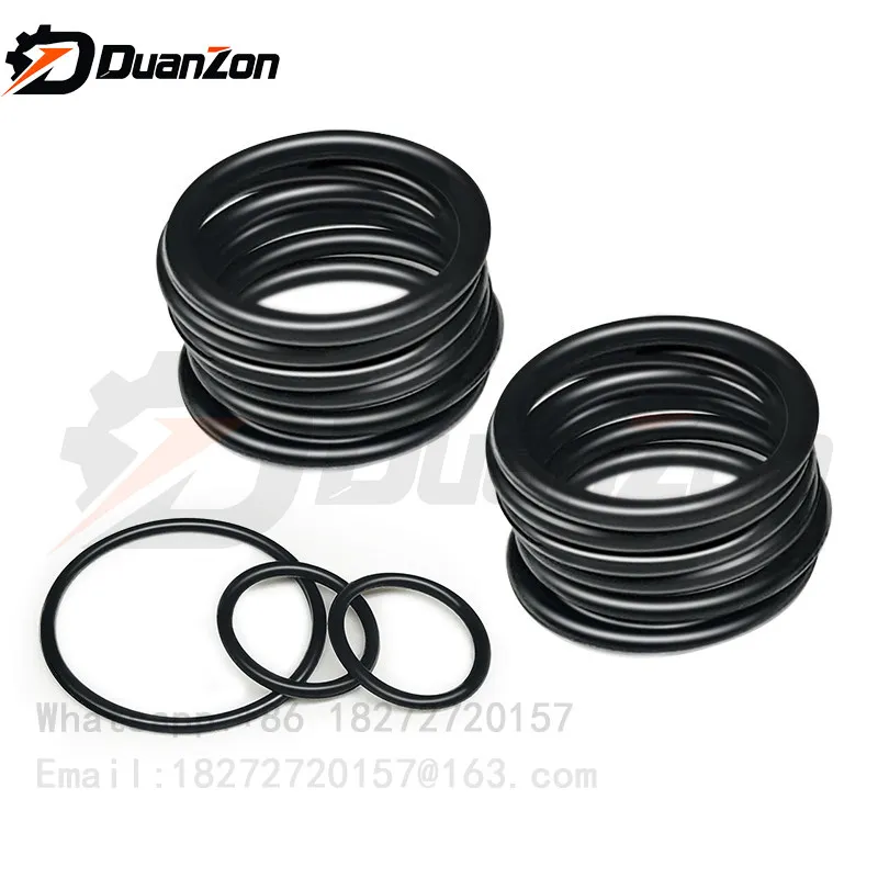 20PCS laser cutting head, black O-type fluororubber sealing ring, oil seal gasket, waterproof, wear-resistant