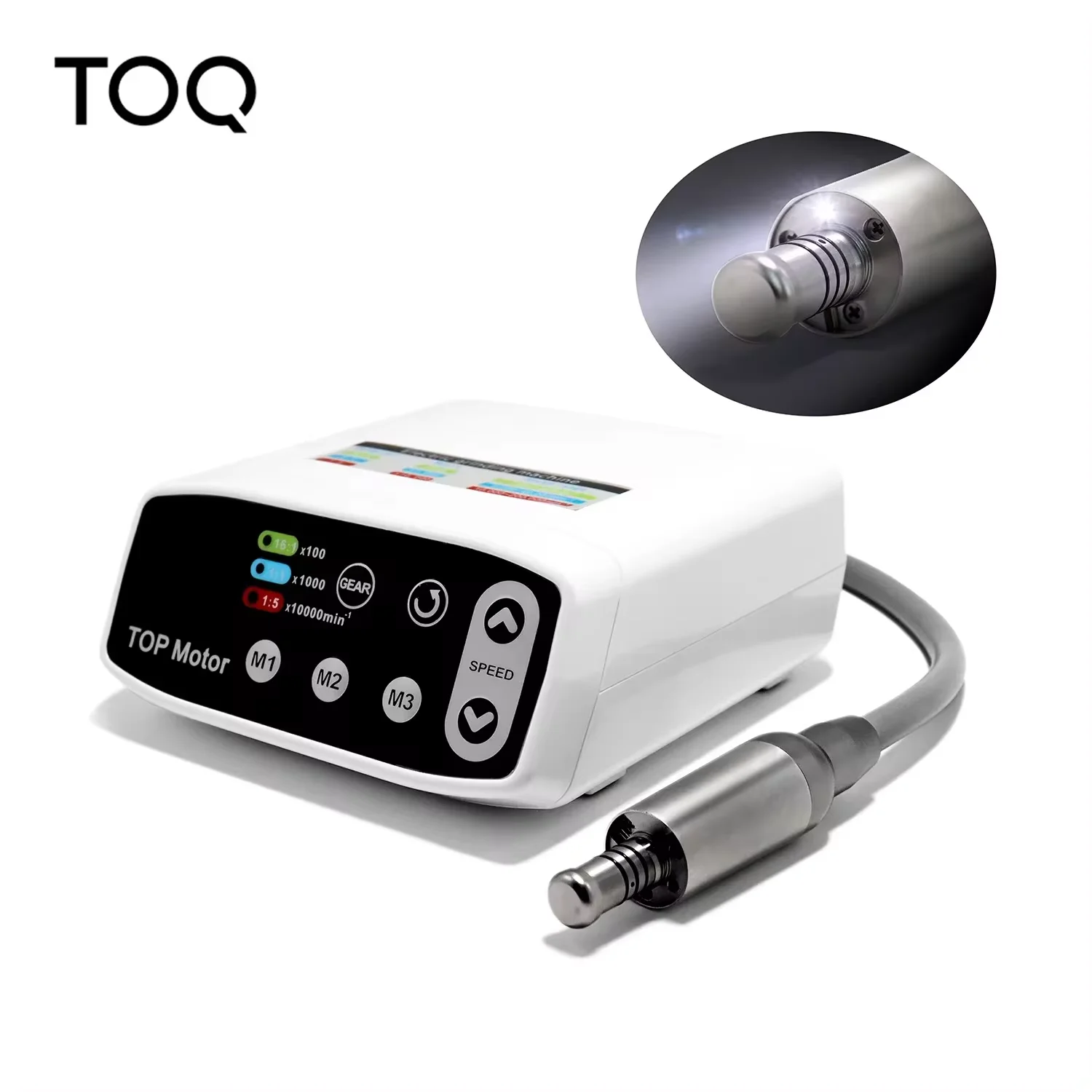 Dental clinical brushless LED micro motor can work With 1:5 1:1 16:1 Contra Angle Dentist Low Speed Handpiece