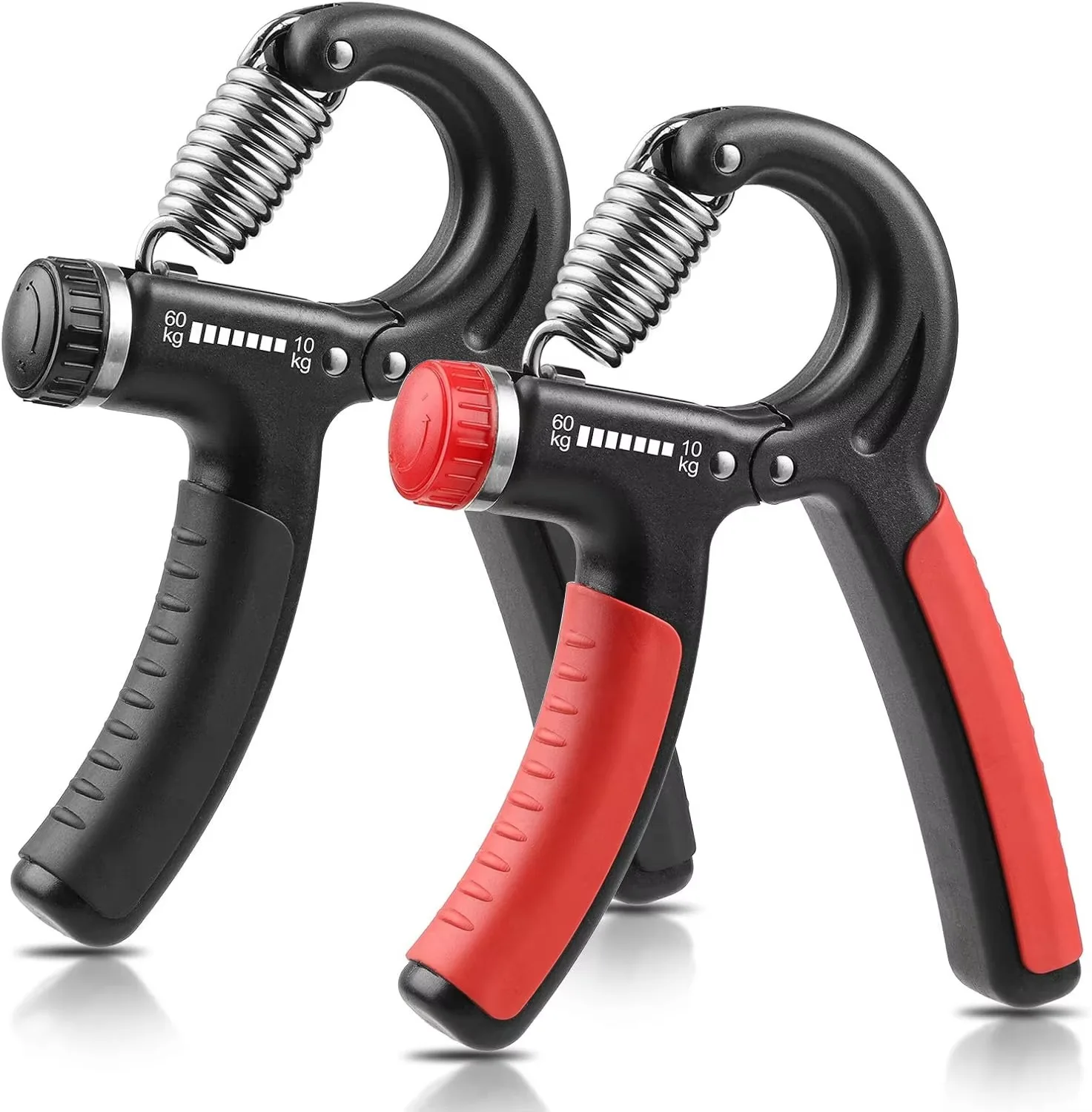 WorthWhile 5-60Kg Gym Fitness Hand Grip Men Adjustable Finger Heavy Exerciser Strength for Muscle Recovery Hand Gripper Trainer