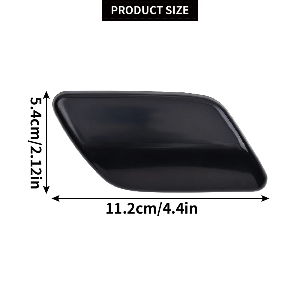 For Opel Astra H A04 L70 New Front Bumper Headlamp Cleaning Aperture Cover Left Or Right Black 13225750 13225751 Car Accessories