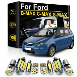 Аксессуары для Ford C Max MK1 MK2 Cmax Bmax Smax B S Max, 2004, 2006, 2007, 2008, 2011, 2016, 2018, 2021, внутренняя светодиодная подсветка Canbus