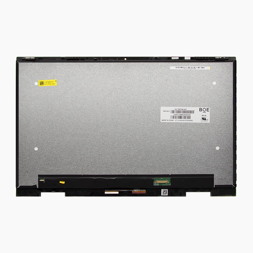 Imagem -02 - para hp Envy X360 15-es 15-es0755ng Lcd Touch Screen Assembly com Frame Substituição Fhd Ips B156han02.5 15m-es 15t-es 15.6