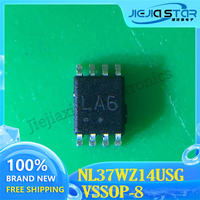 

NL37WZ14USG SMT VSSOP-8 part mark LA преобразователь IC chip 100% оригинал и абсолютно новый телефон