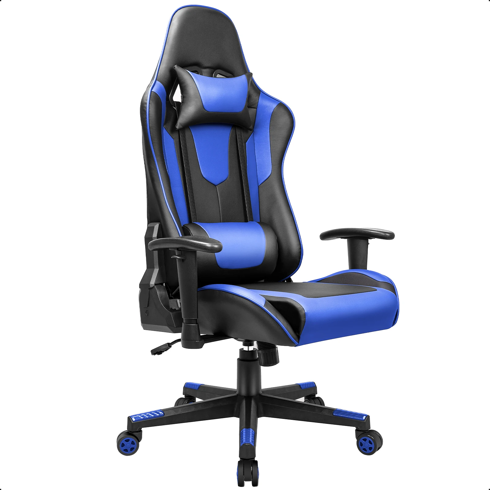 Asukale Game Chair, Ergonomic Game Chair, Player Racing Chair, Game Chair with Tilt Function, 3D Adjustable Armrests, Headrest