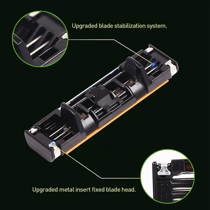 Gillette Vector 3 Premium Men's Razor 3-Layer Blades Sharp and Durable Beard Shaving Razor