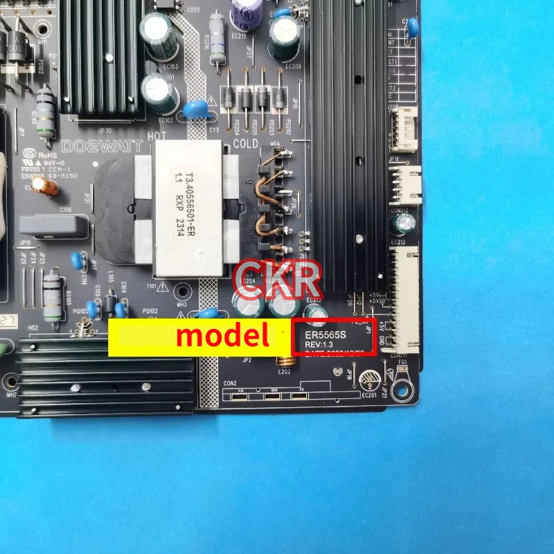 Original for Dongzhun ZWatt55-65 Inch LED LCD TV Advertising Machine  Power Board ER5565S