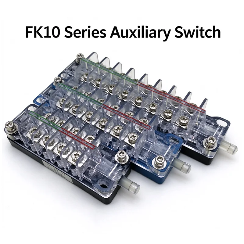 FK10 Auxiliary Switch FK10-I-32 FK10-I-23 1 Long Handle 3 Open 2 Close Circuit Breaker 15A Contact Control Conversion Switch