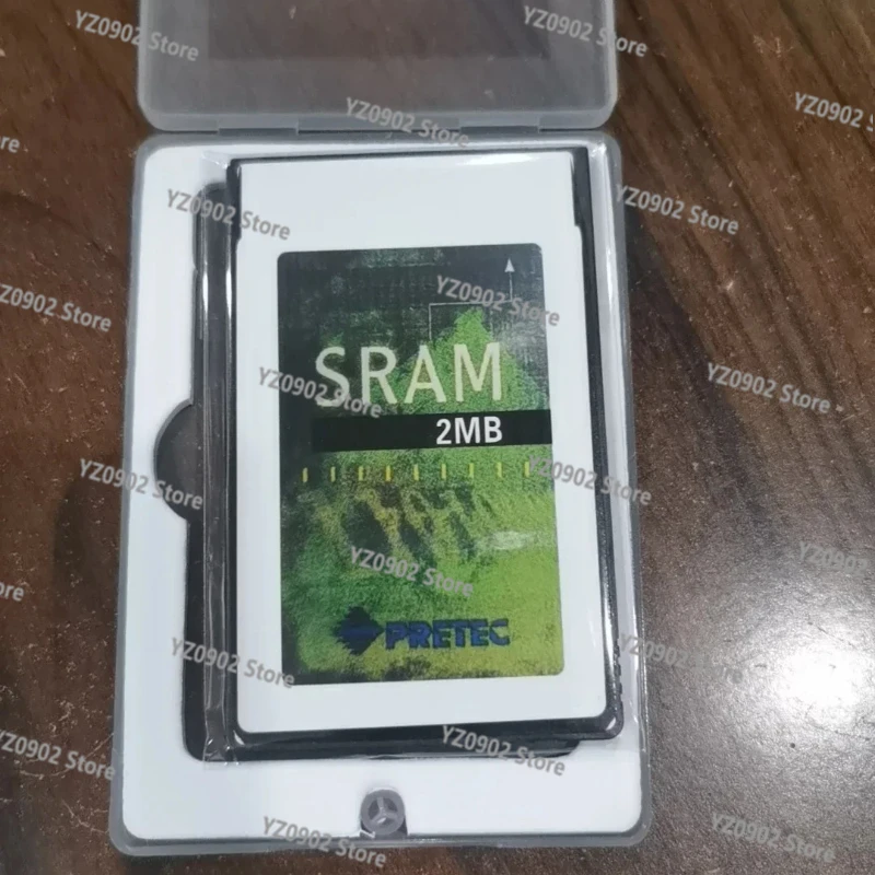 

PRETEC 2MB SRAM Card for PC: With Battery, Switch - Ideal for Program Copying