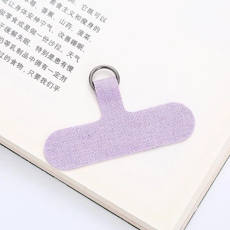 Pestaña cordones teléfono W89C para tarjeta vaina Junta Clip orificio correa colgante del parche 2 piezas