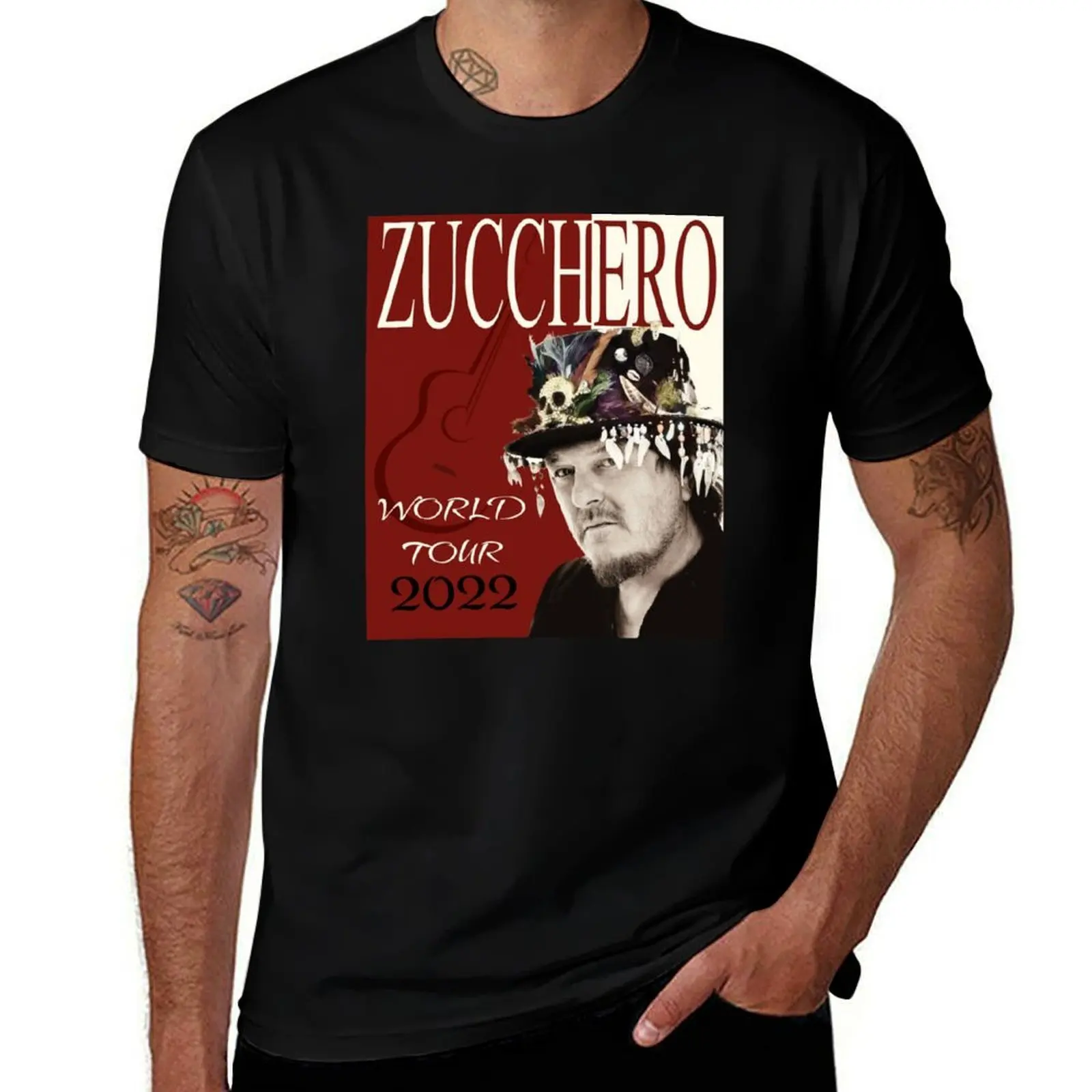

Zucchero world tour 2022 T-Shirt Anti-Perspiration Workout Top