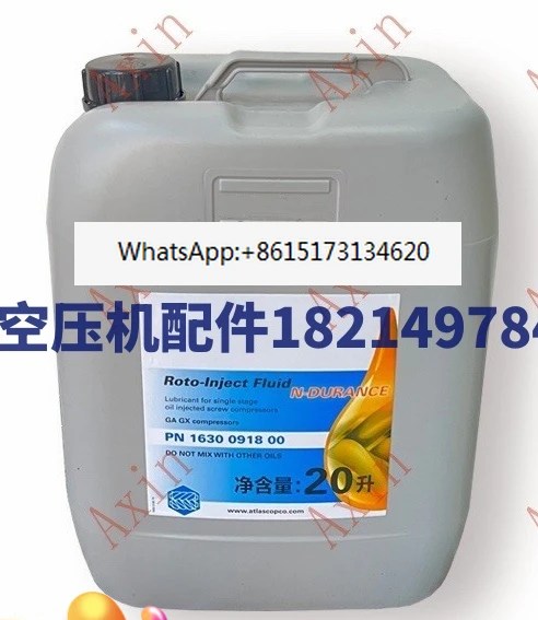 Screw air compressor coolant 1630091800 engine oil 20 liters screw air compressor lubricating oil