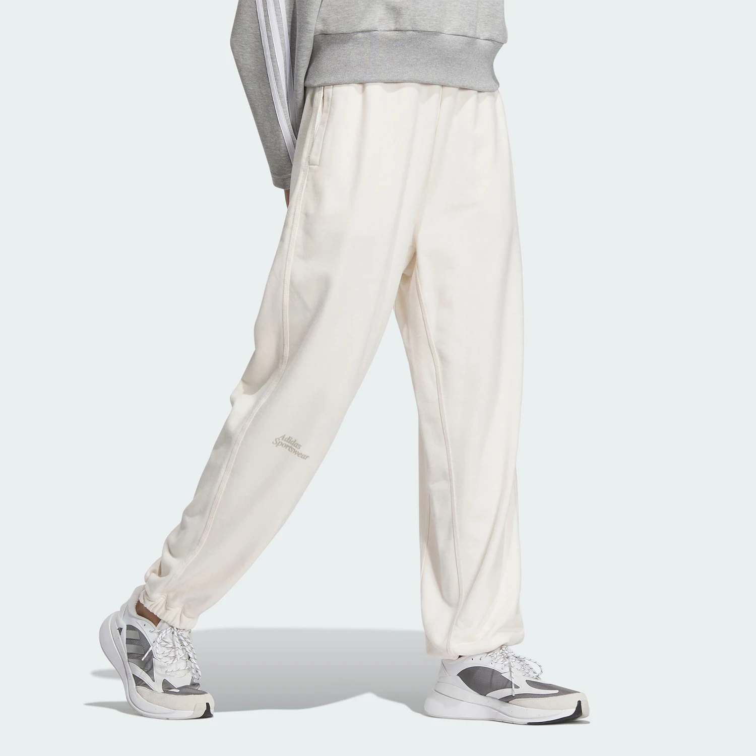 Adidas Authentic Winter New Women's Cuffed Loose Casual Sweatpants IM8854