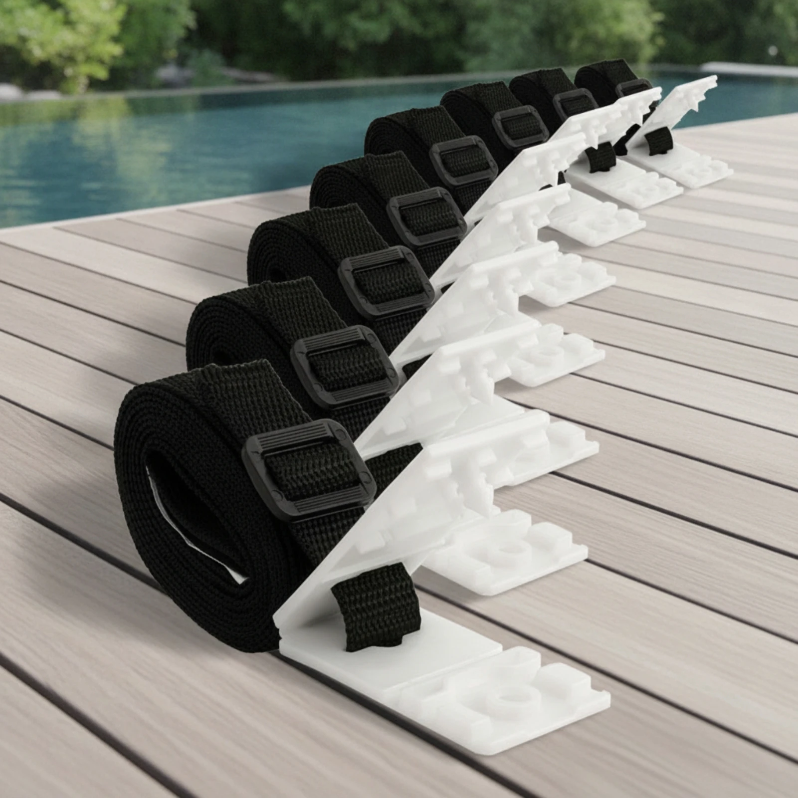 8 Pieces Solar Cover Reel Stra - огляд і ціна Reel Cover