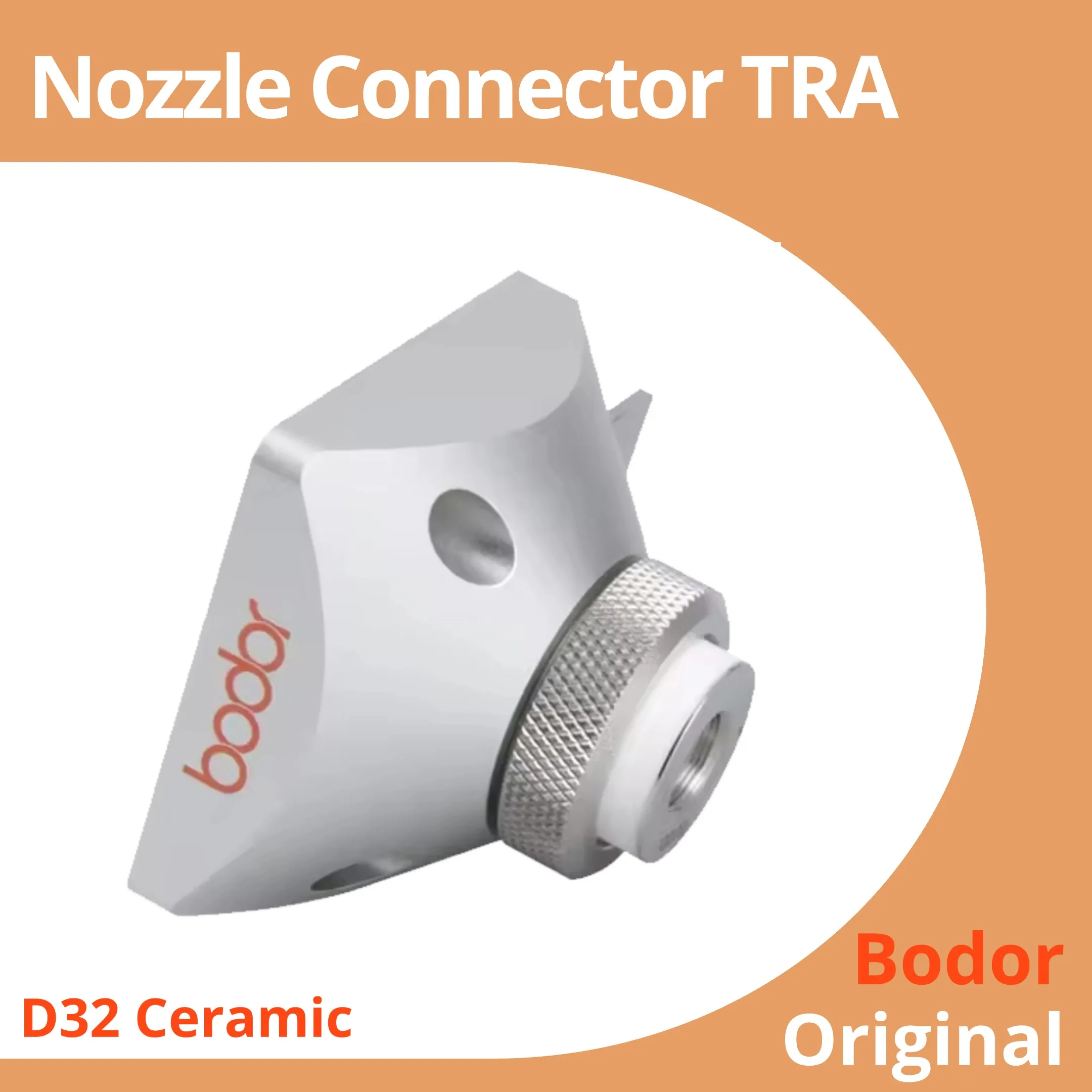 

Header Bodor Original TRA LMT2301-F Fiber Laser Nozzle Connector GN3-0705-701-003F For Bodor D32 Ceramic Spare Parts
