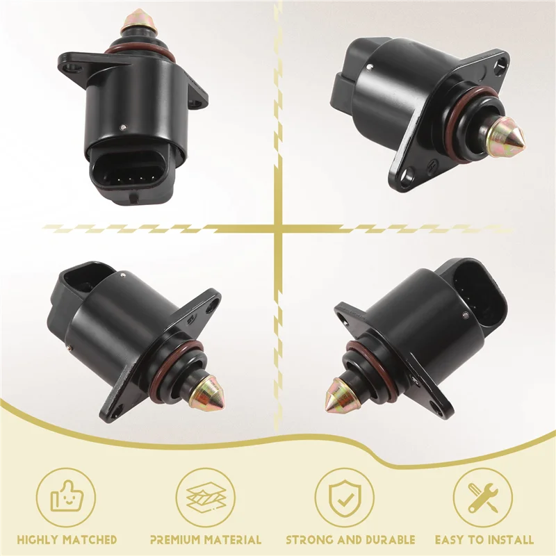

92061898 Клапан регулирования воздуха холостого хода IAC для Daewoo Nubira 2.0L Leganza 2.2L 1999-2002/C95176/AC166/9206 1898