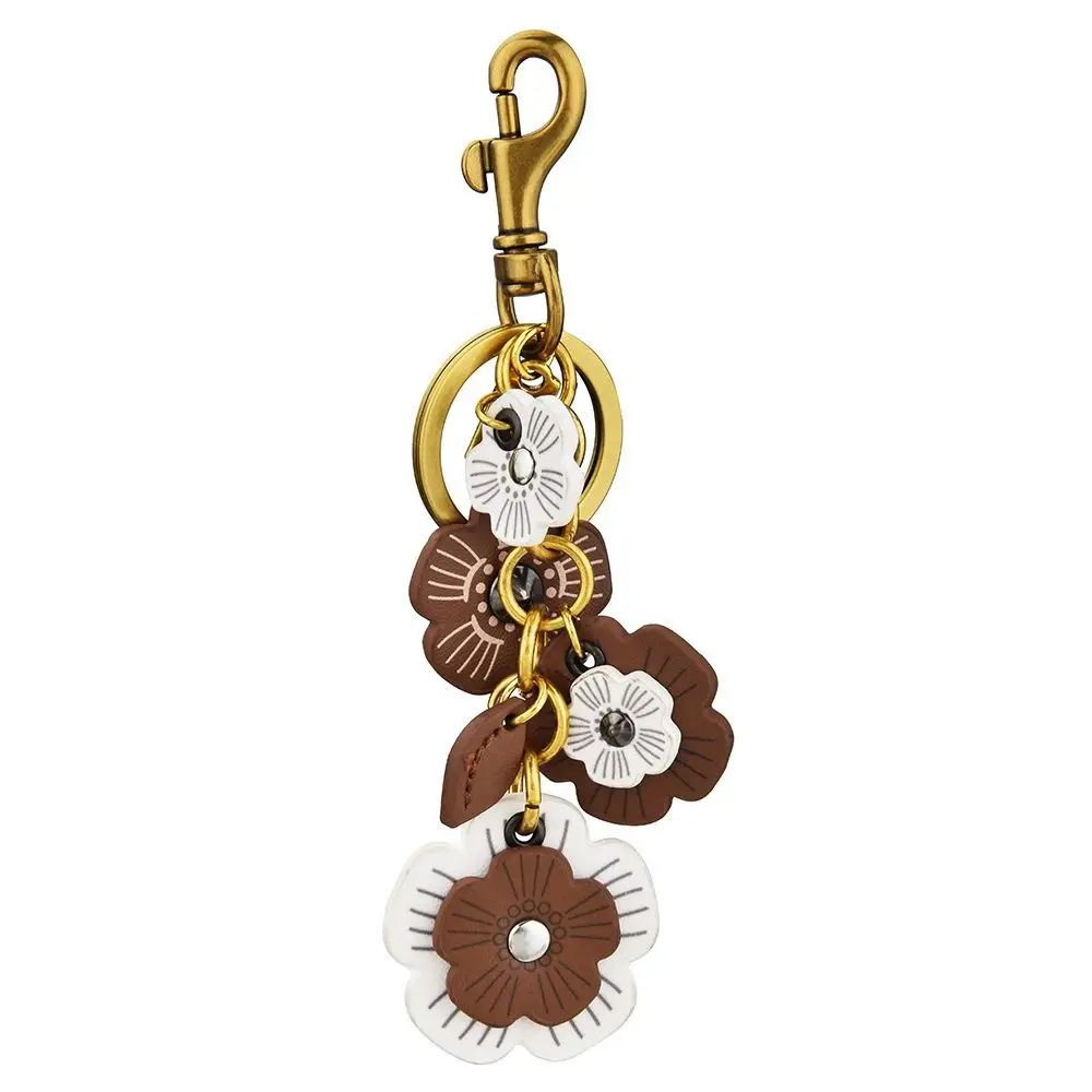 Creative Retro Bag Hanging Ornaments Multipurpose Elegant Flower Keychain Lightweight Backpack Pendant Decoration Pendant