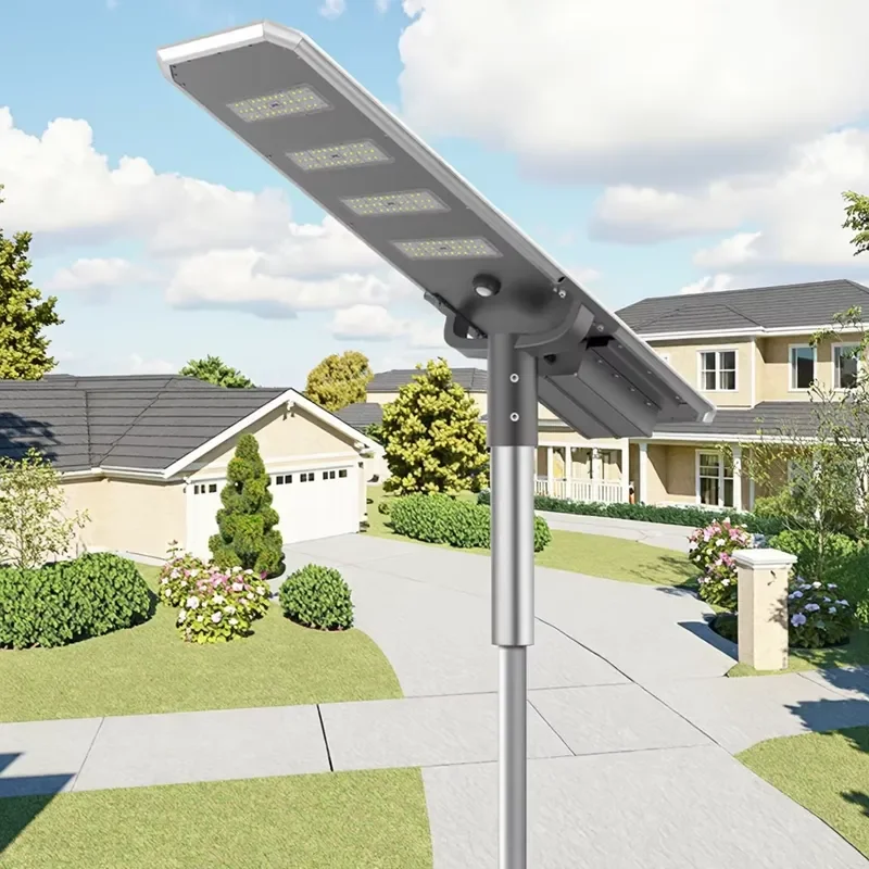30W 60W 100W 150W LED Solar Street Light with LiFePO4 Battery for Outdoor Use Energy Efficient Easy to Install