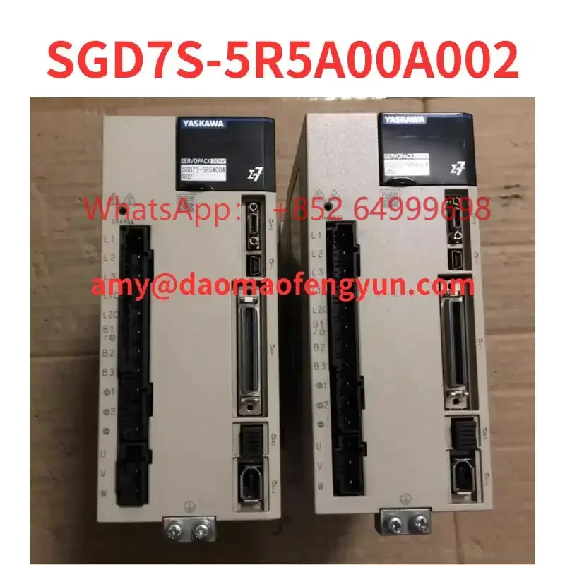 

Used SGD7S-5R5A00A002 Yaskawa Drive tested ok SGD7S-5R5A00A