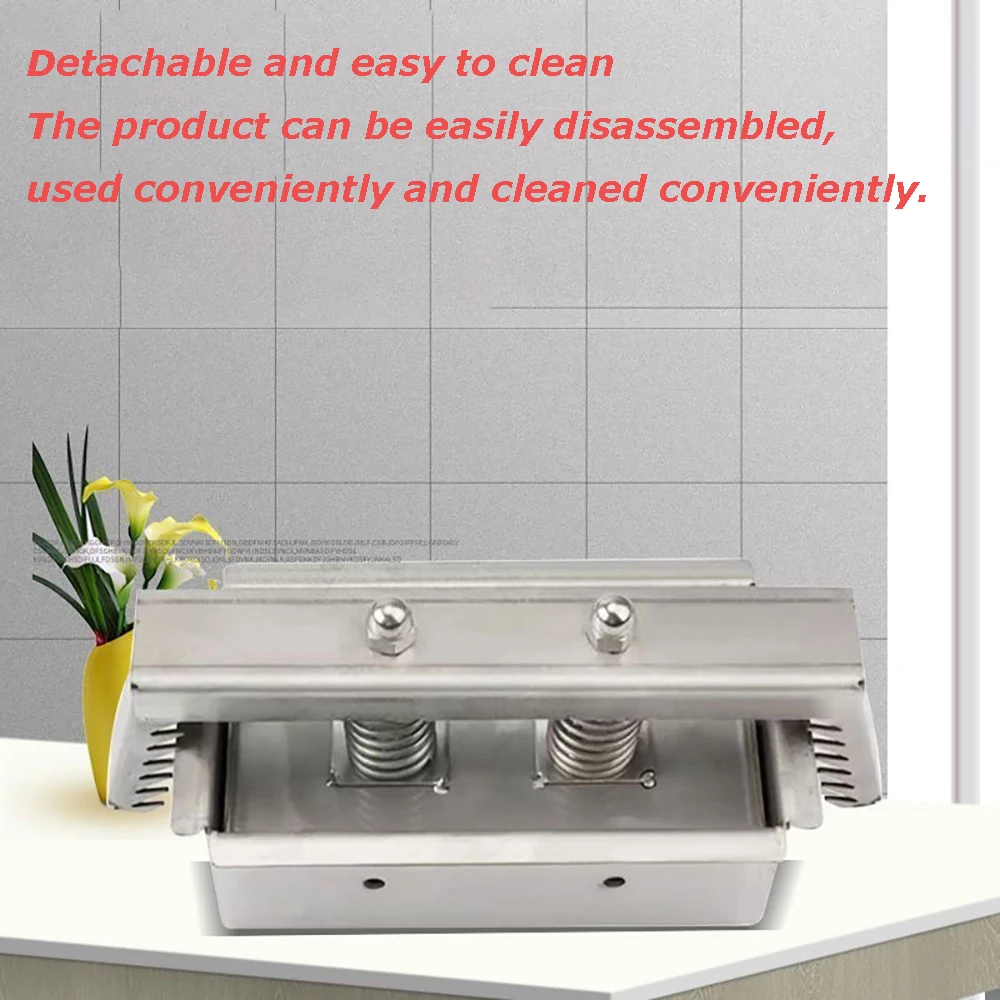 Lunch Meat Press Raw Meat Press Mold Stainless Steel Double Pressure Spring Ham Bacon Making Tool