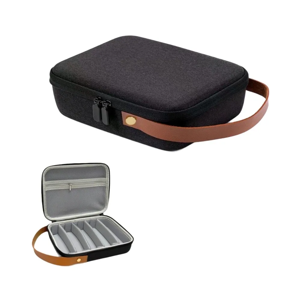 Portable Sunglasses Organizer Case Fits Easily in Bags or Luggage Offering Structured Storage for Multiple Eyewear Pieces