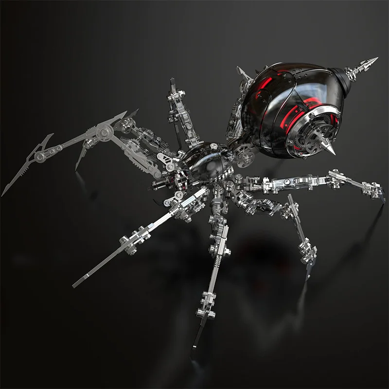 dragon-zero-metal-mechanical-spider-model-kit-insect-desktop-ornament-diy-assembly-model-handmade-steampunk-boys-cool-toy-gift