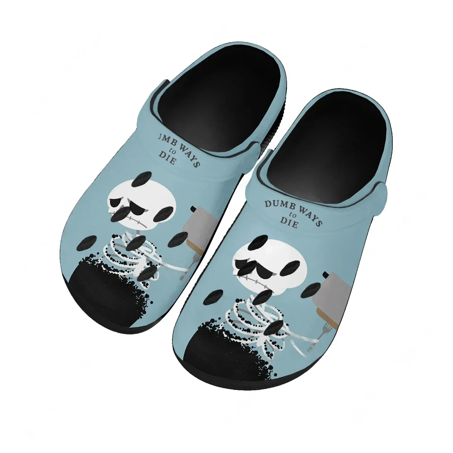 Dumb Ways To Die Water Shoes Mens Womens Comfortable Fashion Home Garden Clogs Customizd Sandals Beach Breathable Hole Slippers