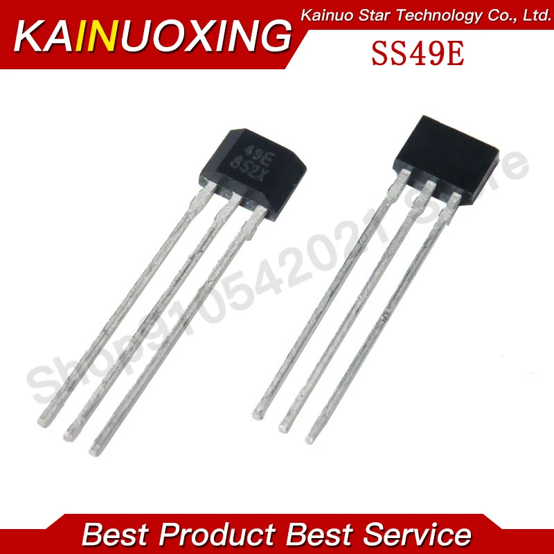 10pcs SS40AF SS41F SS495A SS49E 40AF 41F 495A 49E OH41F SS495A1 Ehigh sensibilidade sensor Hall SS40 SS41 SS495 SS49