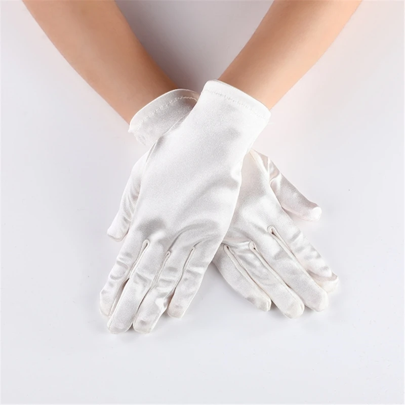 Guantes ópera elegantes para mujer, guantes baile para despedida soltera, guantes mano para fiesta femenina 28TF