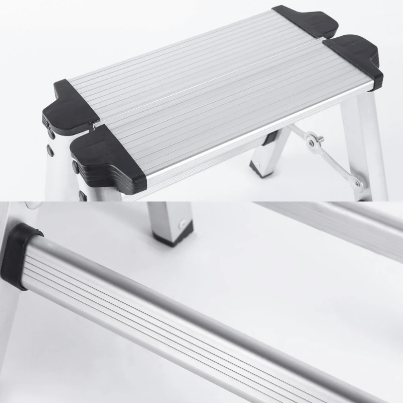 Household Aluminum Stepladder Multifunctional Foldable Herringbone Ladder