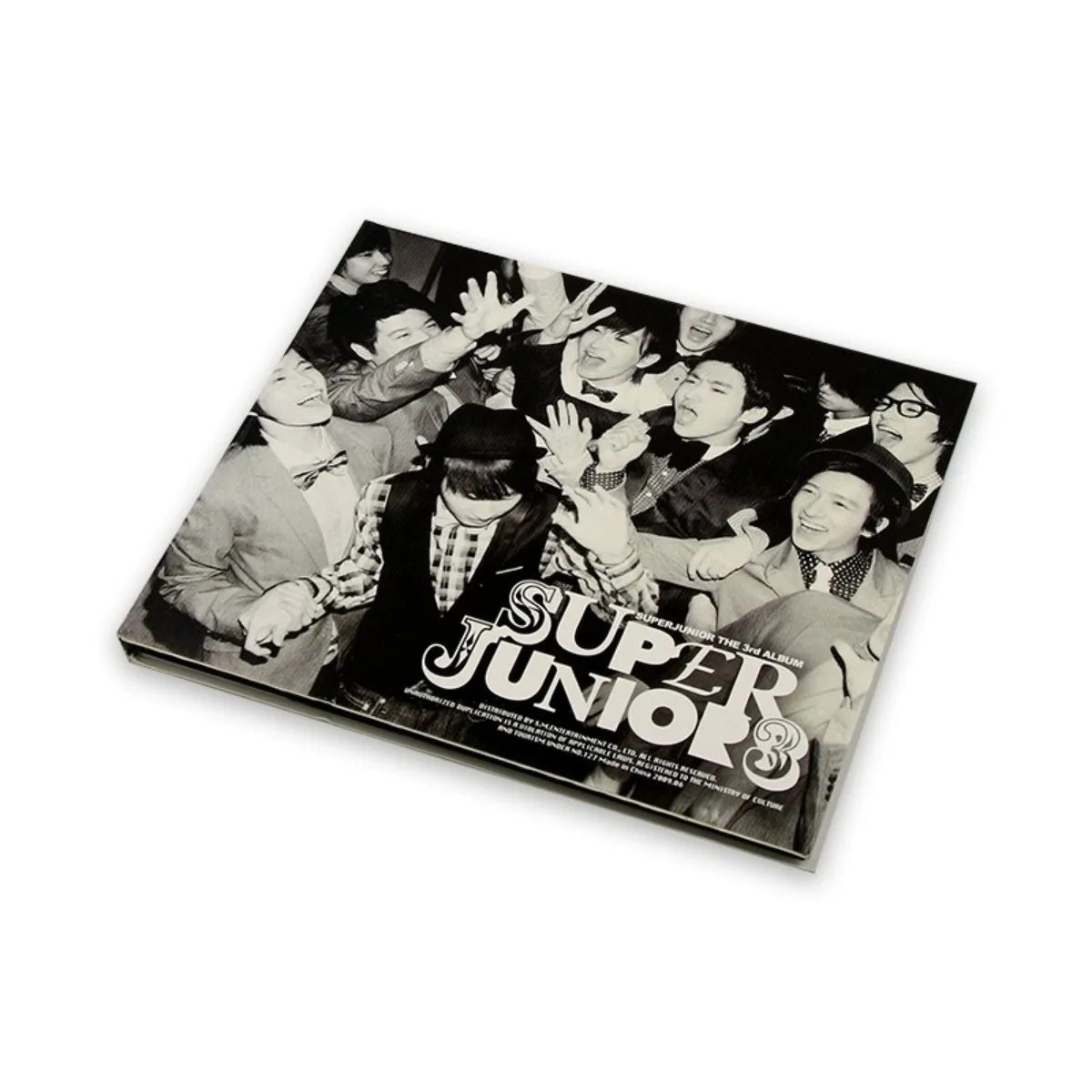 قرص مضغوط للألبوم الثالث "Sorry Sorry" من Super Junior - مسار K-Pop المميز، سجل موسيقي قابل للجمع للمعجبين #6