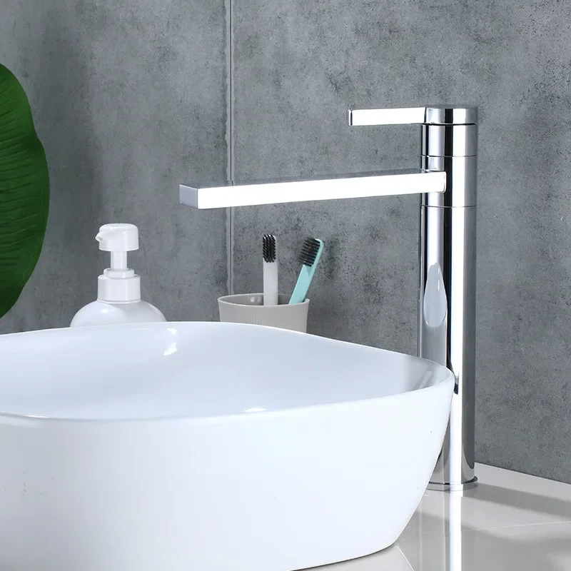 

Tuqiu Chrome Bathroom Faucet Solid Brass Black Bathroom Basin Faucet Cold Hot Water Basin Mixer Sink Tap Deck Mounted Wash Tap