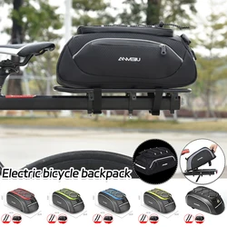 Bicycle Bags Waterproof Cycling Saddle Rack Trunk Bags Luggage Carrier Bike Back Seat Storage Pack Mountain Bike Riding Tail Bag