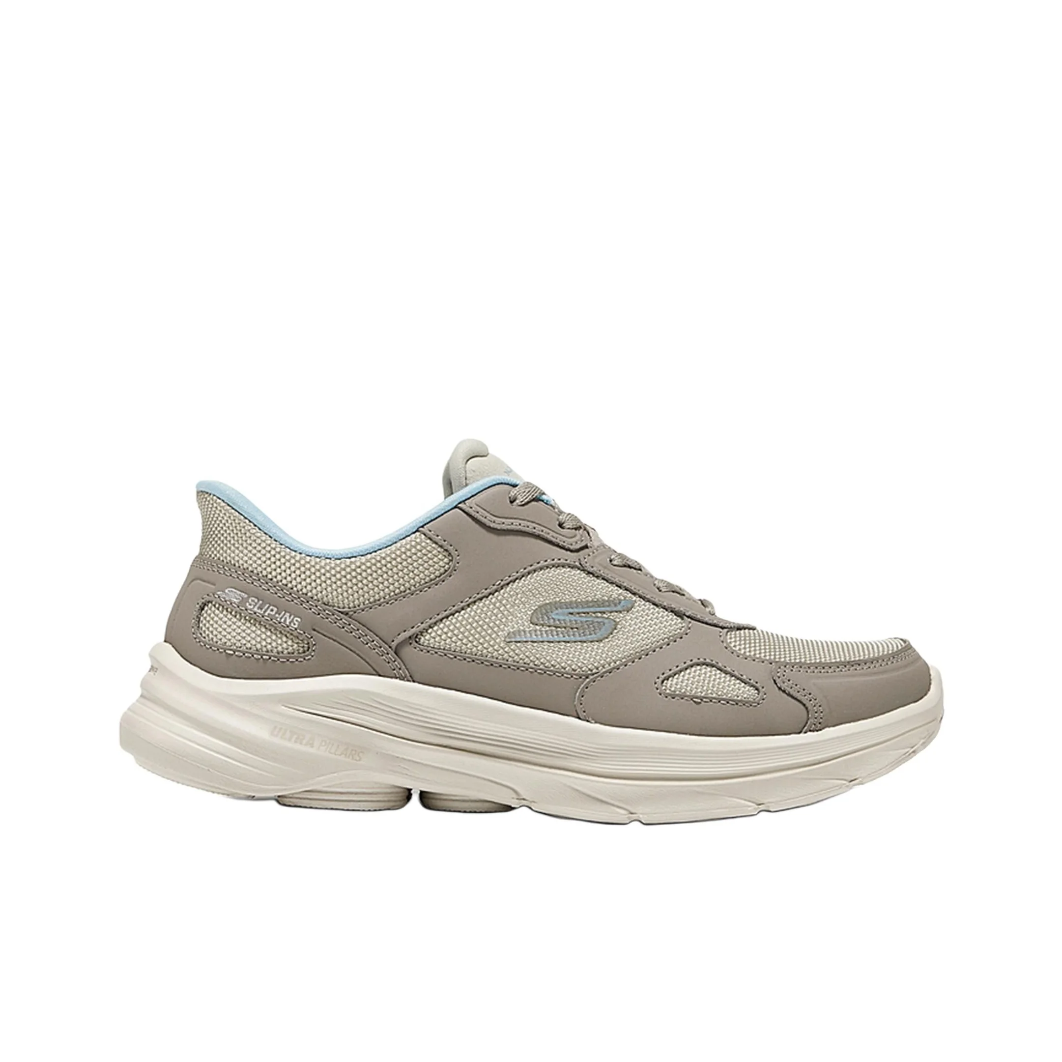 Skechers Go Walk 8 Lightweight Low top Walking Shoes Women's Taupe 125930-TPBL - view 3