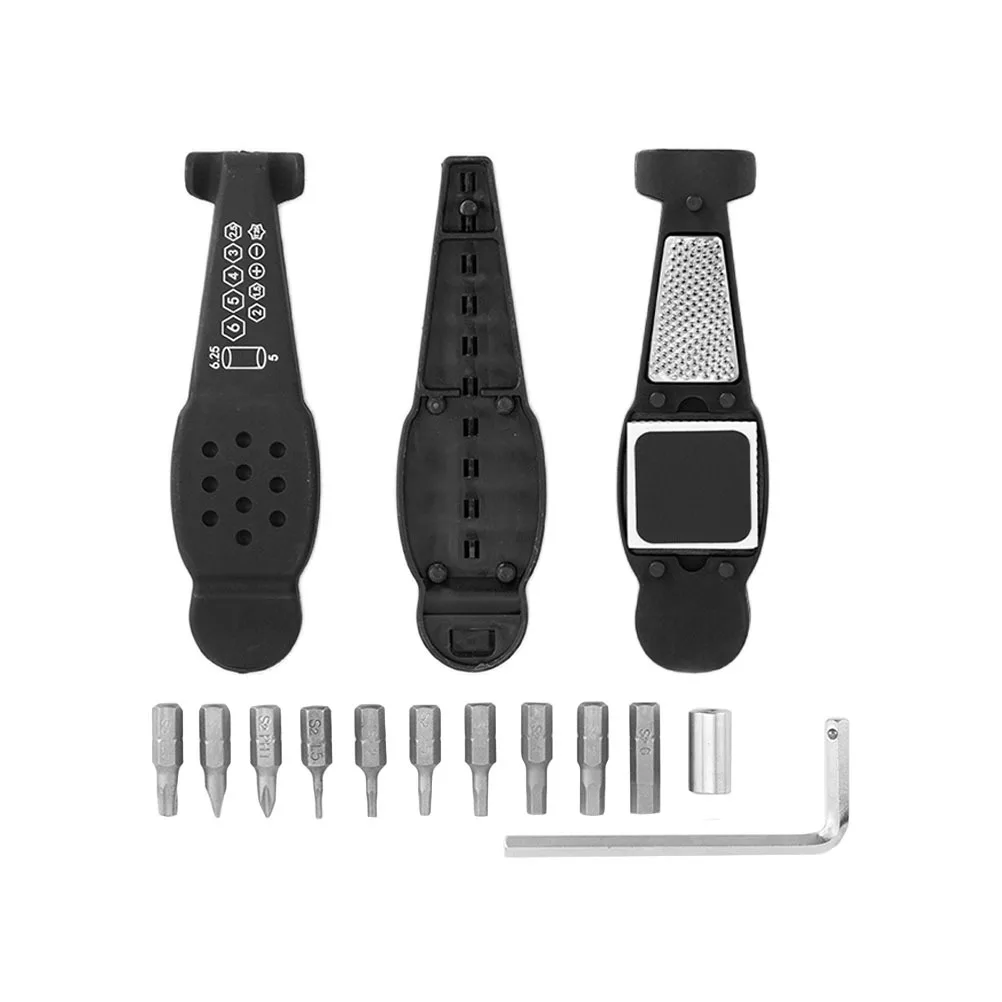 1Set Cycling Repair Tool Set Portable Detachable Tire Levers Patches Maintenance Bike Tire Repair Kit Bicycles Tool Kit