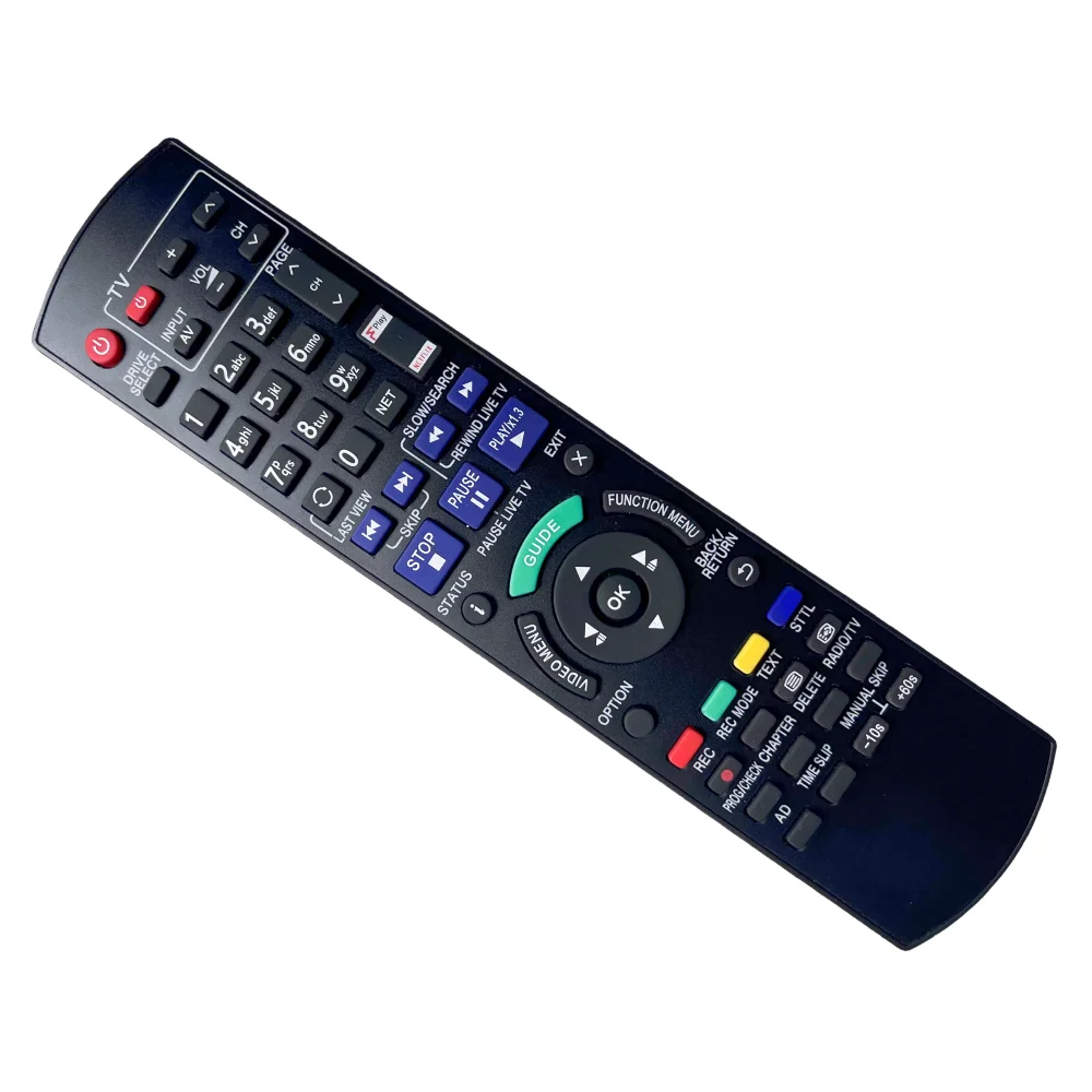 Mando a distancia para televisor, mando a distancia para Panasonic N2QAYB000914 DMR-BCt835 N2QAYB000644 N2QAYB001058 N2QAYB000780 N2QAYB000986 HDTV