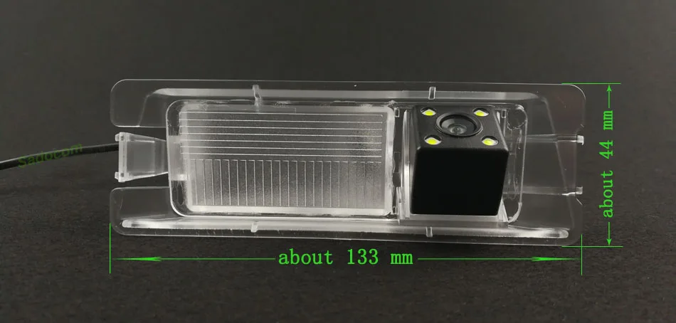 Auto CCD 4 LED Nachtsicht Backup Rückansicht Kamera Einparkhilfe wasserdicht Für Nissan März Renaul t Logan Sandero