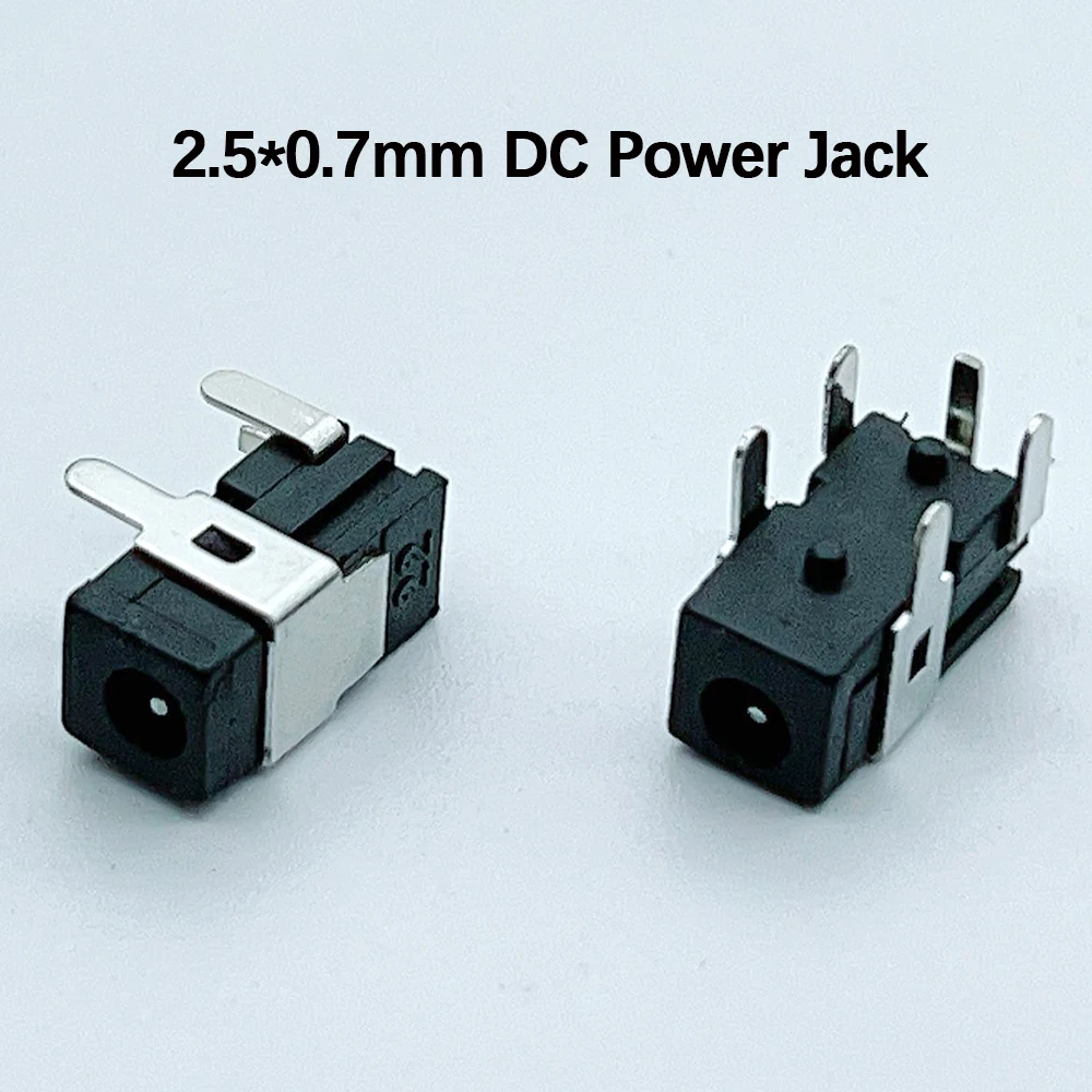 20PCS 2.5*0.7mm DC Power Jack Female Socket DC Charging Port Connector Replacement For Handheld Game Console Tablet And Router