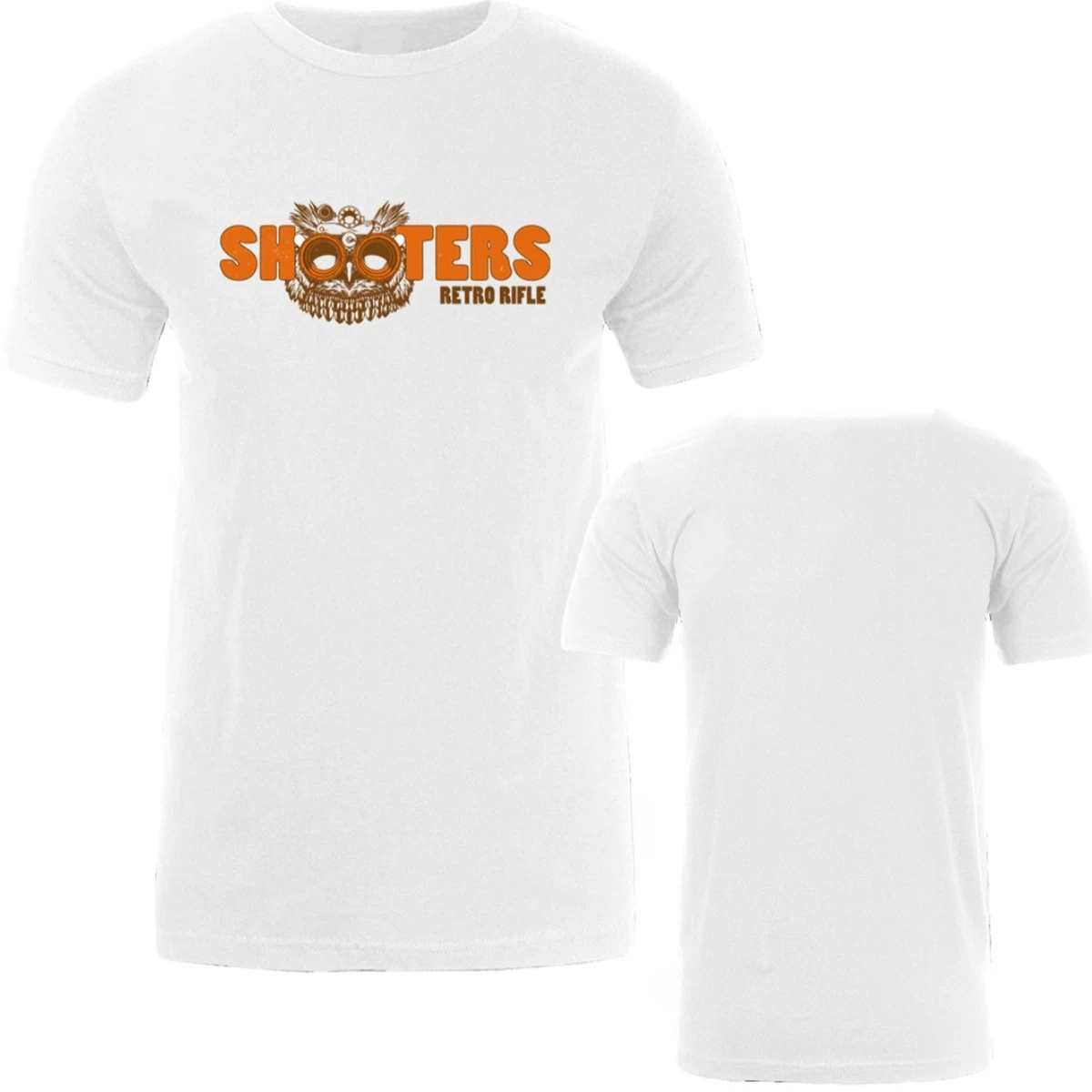 Retro Rifle - Men's T-Shirt - Shooters Tee Graphic Printing High-end Luxury Unisex Style Both of Men and Women