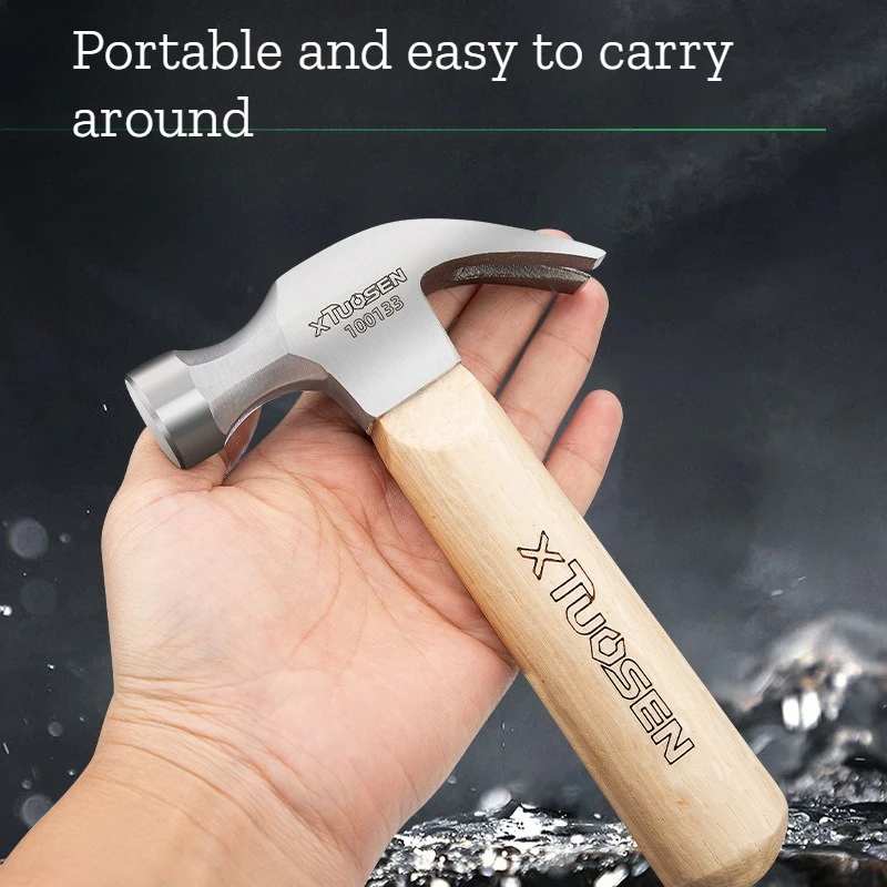 Multi-functional Round-head Hammer Woodworking-specific Nail Hammer Octagonal Hammer Pliers Multi-functional Household Tools