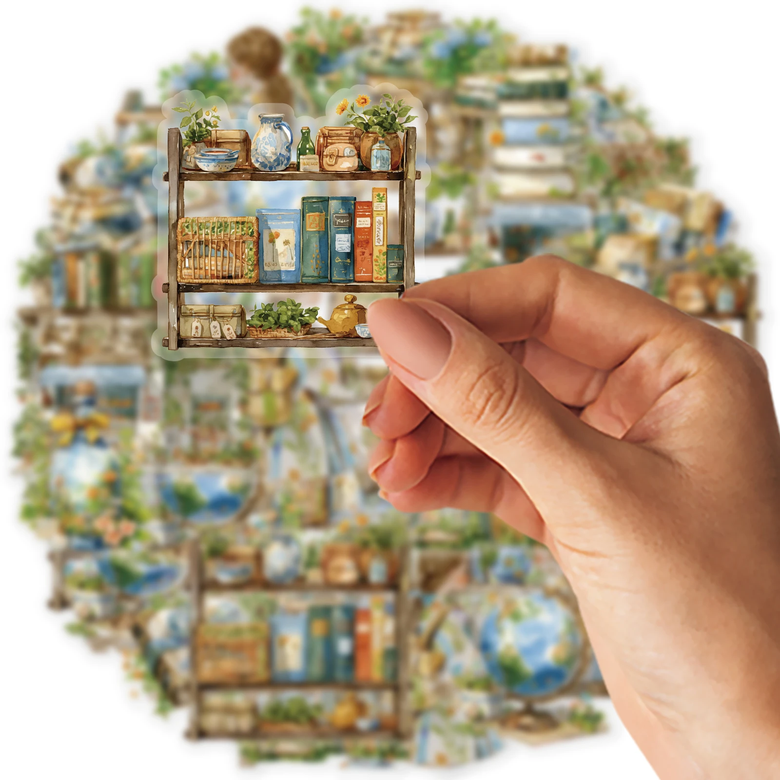 15 ชิ้นอ่านหนังสือรูปแบบสติกเกอร์แพ็คสําหรับแล็ปท็อป, เคสโทรศัพท์, กระเป๋าเดินทาง, ไดอารี่, ตกแต่งบ้าน, อุปกรณ์หัตถกรรม, สติกเกอร์เด็ก