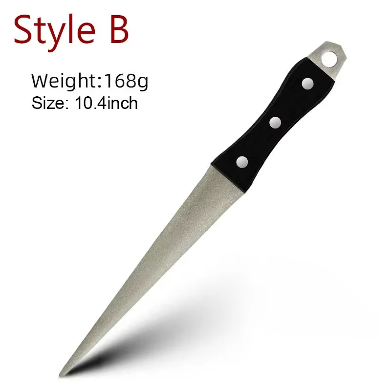 

Diamond Knife Sharpening Stone Double Sided Whetstone with Non Slip Handle for Kitchen Chef Knives Household Tool Maintenance