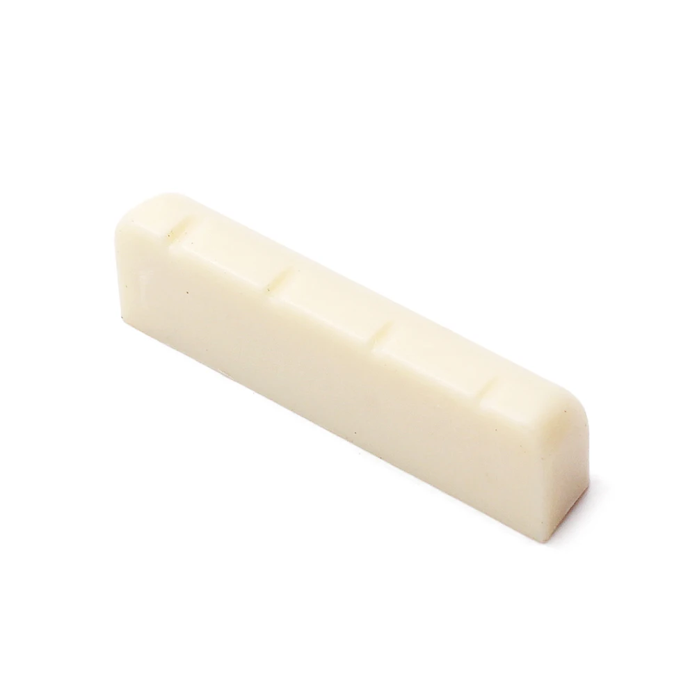 

Ivory Plastic Bridge Nut Replacement for 4 String Banjo DIY Parts Lightweight Banjo Accessory for Excellent Sound