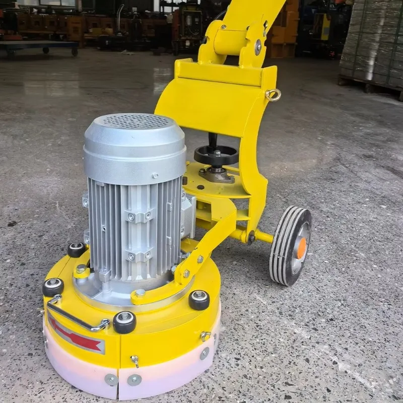 Concrete Floor Grinder Polisher Machine Remote Control Dust Vacuum Attachment Heavy Duty Industrial Grinding 220V