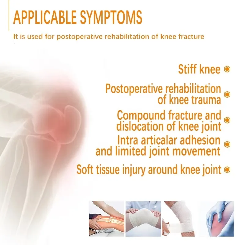 Customizable LOGO English Lower Limbs Knee Joint CPM Continuous Passive Motion Machine Physical Therapy Rehabilitation Equipment