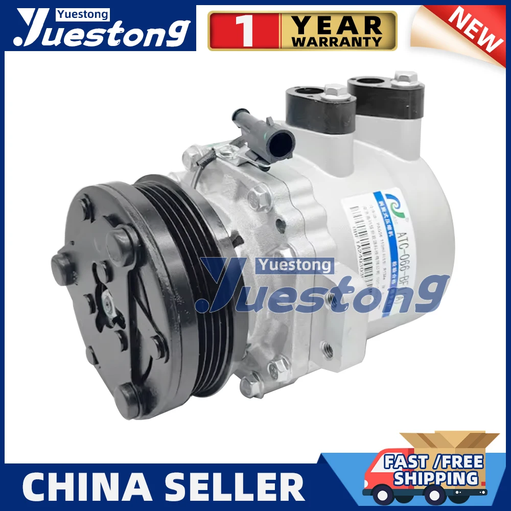 For 12V AC compressor for CHANGAN AUTO 066-BF1A ATC-066-BF1 8103100-Y01 8103100Y01